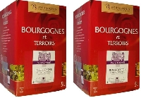 2 fontaines  vin de 5 litres de Bourgogne rouge 2017Frais de port offertVoir le tonneau spcial fontaine  vin 